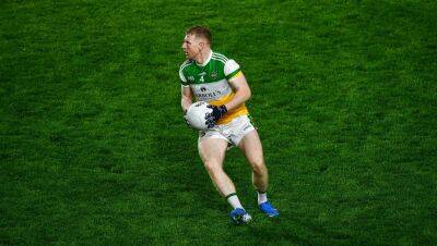 Niall Darby injury blow 'shattering' for Offaly - John Maughan