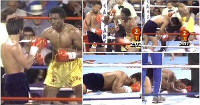 Best knockout ever? Tommy Hearns' two-round destruction of Roberto Duran in 1984