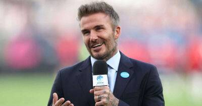 Beckham believes winter World Cup is ‘huge opportunity’ for England – ‘they are exciting’