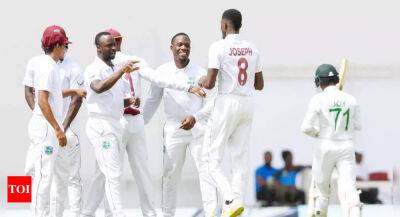 WI vs BAN 1st Test: Bangladesh crash to 103 all out as West Indies dominate