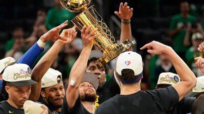 Golden State Warriors crowned NBA champions in six games over Boston Celtics