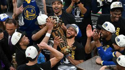 Golden State Warriors storm to seventh NBA title with 4-2 series win over Boston Celtics