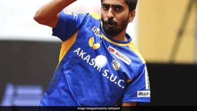 WTT Contender: Sathiyan Gnanasekaran Stuns World No.6, Enters Round Of 16 - sports.ndtv.com - Croatia - Japan - India - Slovenia - Birmingham