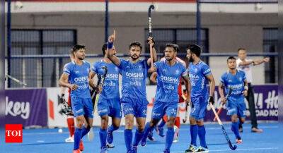 CWG in mind, Indian men look to end FIH Pro League campaign on high - timesofindia.indiatimes.com - Belgium - Netherlands -  Tokyo - India - Birmingham