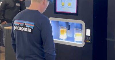Ed Sheeran fans loving Tennent's dispenser but football supporters all say the same thing about 'new toy' at Hampden