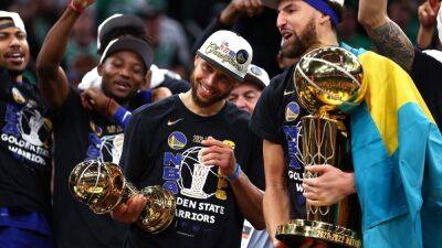 Steve Kerr - Stephen Curry - Ime Udoka - NBA Finals: Stephen Curry Helps Golden State Warriors Win 7th NBA Title - sports.ndtv.com -  Boston - state Golden
