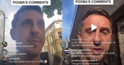Paul Pogba - Gary Neville - Mino Raiola - Gary Neville gives honest verdict on Paul Pogba comments about Manchester United - msn.com - Manchester