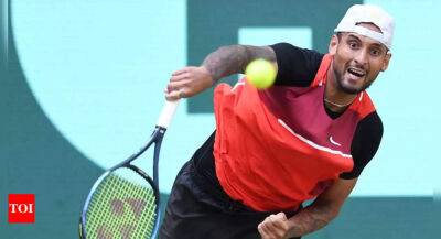 Kyrgios digs into his bag of tricks to reach Halle semi-finals