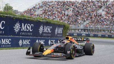 Max Verstappen - Lewis Hamilton - George Russell - Sergio Perez - Fernando Alonso - Nicholas Latifi - Charles Leclerc - Carlos Sainz - Lance Stroll - Verstappem lays down fastest practice lap at Montreal GP - tsn.ca - county Williams