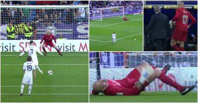 Cristiano Ronaldo struck a penalty so hard that it injured Willy Caballero in 2013