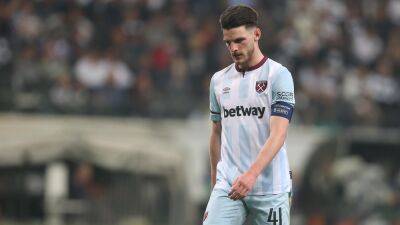 David Moyes - Aaron Cresswell - Declan Rice banned for two games after accusing referee of 'corruption' in Europa League outburst - eurosport.com - Germany