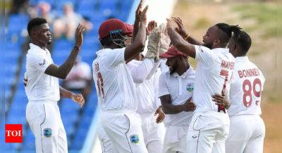 Jermaine Blackwood - Kraigg Brathwaite - 1st Test, Day 2: Bangladesh stare at defeat inside three days against West Indies - timesofindia.indiatimes.com - Bangladesh