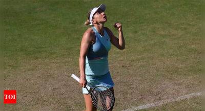 Former Wimbledon champion Simona Halep into Birmingham semi-finals