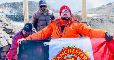 'I was crying and laughing' - The Manchester United fan injured in arena bomb that climbed Mount Kilimanjaro