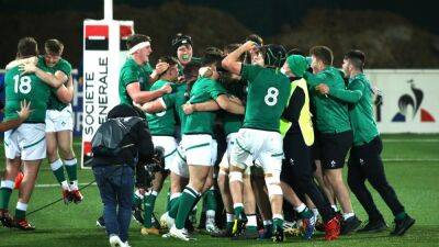 Irish U20s adapting after disjointed Summer Series prep