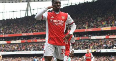 Lewis Hamilton - Mikel Arteta - Bukayo Saka - Alexandre Lacazette - Eddie Nketiah - Leeds United - Eddie Nketiah set for new Arsenal number that speaks volumes about place in squad - msn.com - Manchester