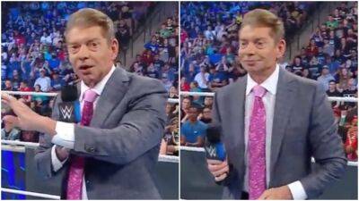 Vince McMahon's opening segment on WWE SmackDown in full