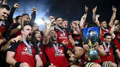 Oli Jager helps Crusaders beat Blues in Super Rugby Pacific final