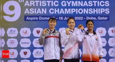 Pranati Nayak wins bronze in Asian Artistic Gymnastics