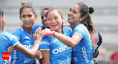 Indian women's team registers famous win over Olympic silver medallist Argentina in FIH Pro League - timesofindia.indiatimes.com - Argentina -  Tokyo - India