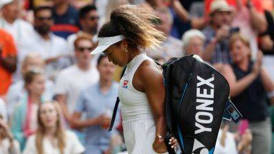 Naomi Osaka - Amanda Anisimova - Naomi Osaka out of Wimbledon due to Achilles injury - thenationalnews.com - Russia - France - Ukraine - Belarus - Madrid - Japan -  Rome