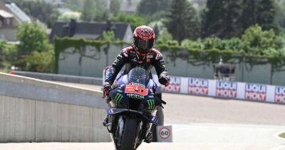 Quartararo “switched brain off” to do Germany MotoGP qualifying laps