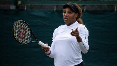 Serena Williams’ Eastbourne doubles opponents revealed as 23-time major champion steps up preparations before Wimbledon