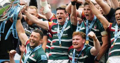 George Ford - Freddie Burns in shock after late Leicester drop goal clinches Premiership title - msn.com - Japan - county Bath