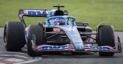 Fernando Alonso fastest in final practice amid challenging conditions in Canada