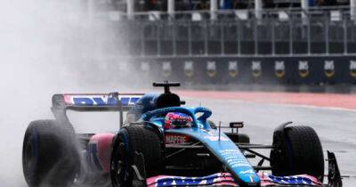 Alonso fastest in wet final practice ahead of Montreal qualifying