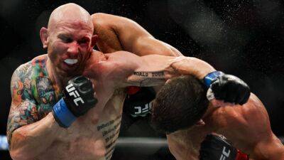 Max Holloway - Alexander Volkanovski - Josh Emmett edges past Calvin Kattar, demands shot at UFC featherweight title - espn.com -  Las Vegas - state Texas -  Sacramento
