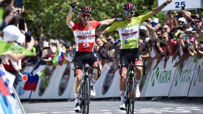 Pogacar and Majka cross line together to take Stage 4 of Tour of Slovenia