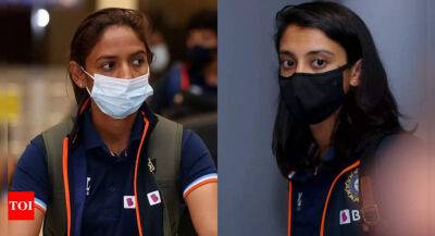 Harmanpreet Kaur - Team India arrives in Dambulla for white-ball series against Sri Lanka - timesofindia.indiatimes.com - South Africa - India - Sri Lanka