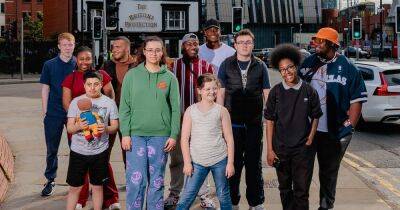 Faces of ten young people to be beamed onto Manchester's landmark buildings