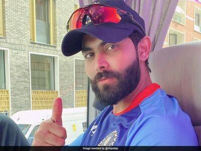 Ravindra Jadeja - Trent Bridge - "Looking To Start Fresh In Different Jersey": Ravindra Jadeja Tweets Ahead Of England Test - sports.ndtv.com - India - Jersey -  Chennai