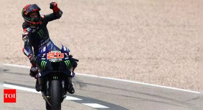 World champion Fabio Quartararo shakes off illness to win German MotoGP