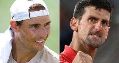Novak Djokovic question raised over Rafael Nadal heading to Wimbledon - 'Can't be injured'