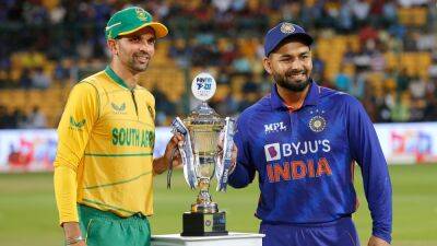 India, South Africa Share T20I Series With Decider Abandoned Due To Rain - sports.ndtv.com - South Africa - India