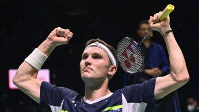 Axelsen finishes off Zhao to retain Indonesia Open champion title