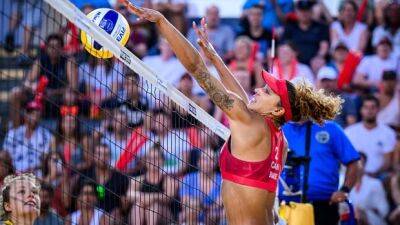 Wilkerson, Bukovec earn world silver medal in hard-fought beach volleyball final - cbc.ca - Germany - Brazil - Canada -  Lisboa -  Rome -  Vienna