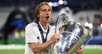 Luka Modric's harsh words to Mohamed Salah after winning the 2021-2022 UEFA Champions League Final