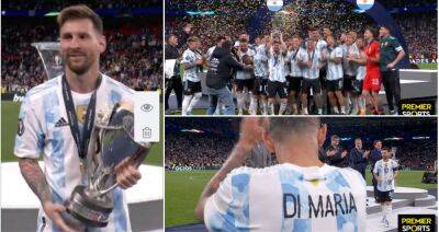 Lionel Messi: Peter Drury's epic commentary about Argentina star after Finalissima win v Italy
