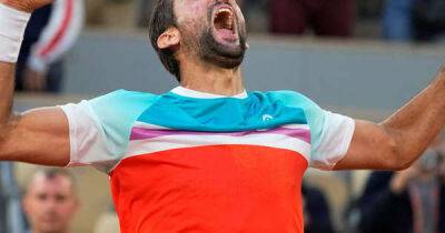 Denis Shapovalov - Marin Cilic 252 (252) - Casper Ruud - Holger Rune - Cilic's French Open renaissance continues with Ruud to come in semis - msn.com - France - Croatia - Denmark - Usa - Norway