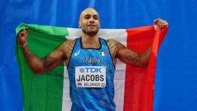 Olympic champion Jacobs pulls out of Rome, Oslo Diamond League meets