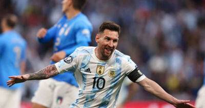 Lionel Messi equals Cristiano Ronaldo record after latest Argentina triumph