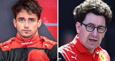 Ferrari mentality questioned by F1 legend in Charles Leclerc and Max Verstappen battle