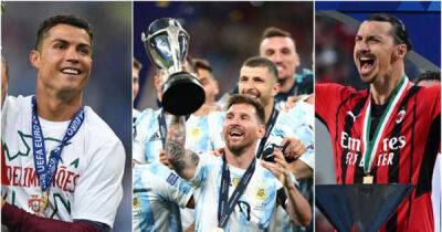 Lionel Messi becomes only the second footballer in history to win 40 career trophies