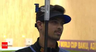 Swapnil Kusale wins silver in 50m rifle 3P, his first individual ISSF World Cup medal
