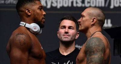 Anthony Joshua - Eddie Hearn - Frank Warren - Robert Garcia - Anthony Joshua and Oleksandr Usyk 'decide rematch venue' for July 23 bout - msn.com - Ukraine - Saudi Arabia -  Jeddah