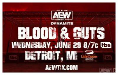 AEW: Blood and Guts date revealed